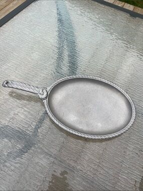 The Wilton Co RWP Armetale Gourmet Oval Skillet Grillware Sizzle Platter
